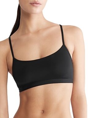 Calvin Klein Women's Form to Body Unlined Bralette QF6757